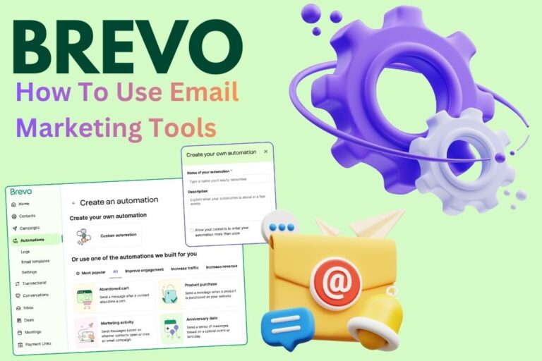 How to use Brevo Email marketing